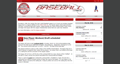 Desktop Screenshot of centralohiobaseball.com